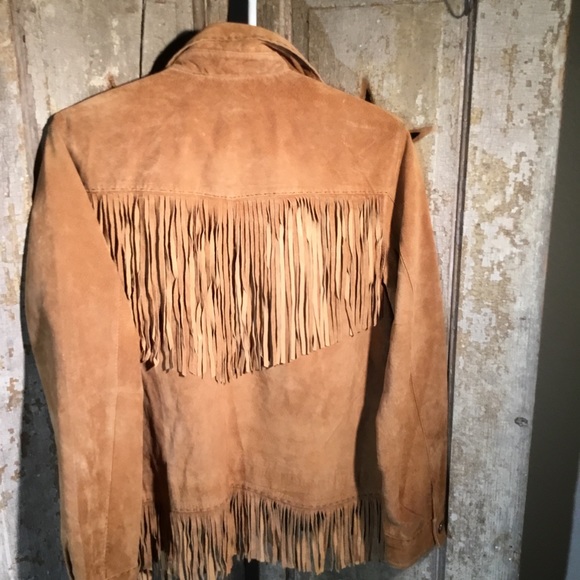 Suede Fringe Jacket - Picture 4 of 6